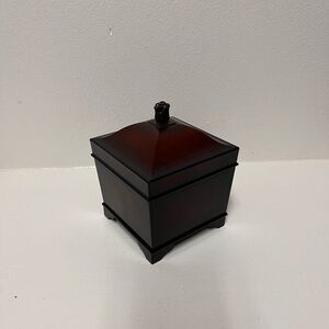 Bombay Brown Wooden Jewelry and Music Box